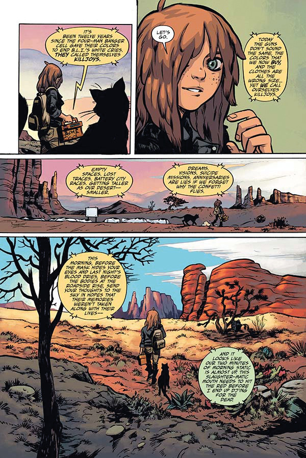 vacationadventuresociety:  Killjoys Issue 1 PreviewSource