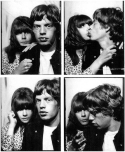 goosberrye:  Chrissie Shrimpton with boyfriend