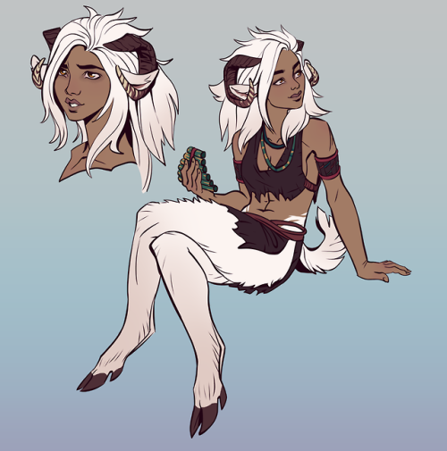 I’m really glad everyone liked the faun commission from earlier! I forgot to post this Bardic 