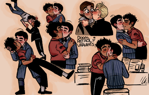 Remember When I Said I Need To Be In A Very Specific Mood To Draw Kisses? Well It Finally Happened