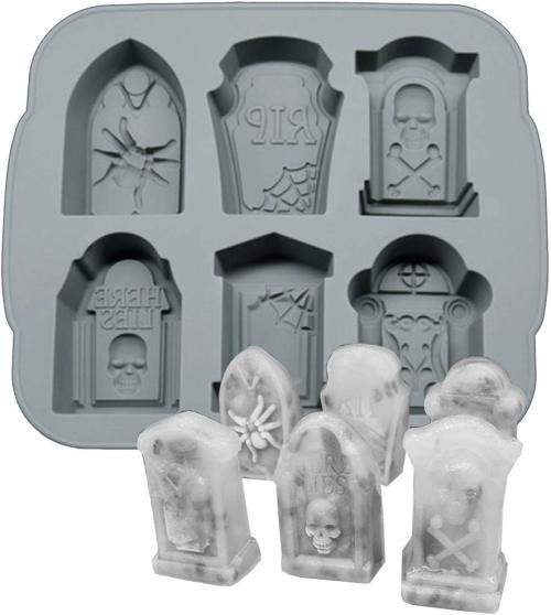 Gravestone Ice Cube Tray - get it here☠️ Best Blog for dark fashion and lifestyle ☠️