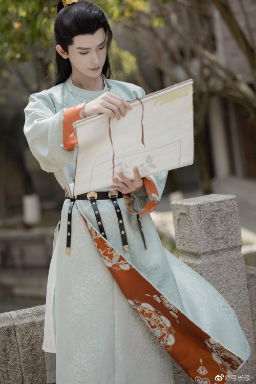 hanfugallery: chinese hanfu and armour by 弓长歌-
