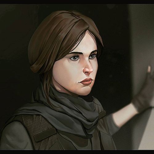 #jynerso #fanart #starwarsfan #starwars #rogue #rogueone #digitalart #portrait #naram #naramsinha