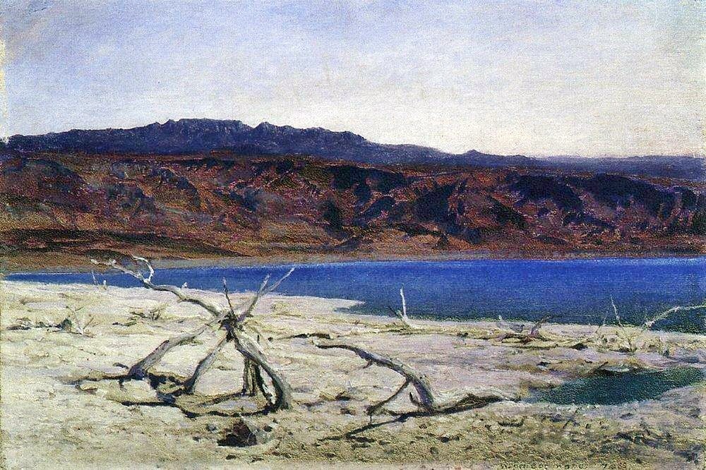 Vasily Polenov (Saint Petersburg 1844 - Borok, now Polenovo, 1927); Dead Sea, 1882;