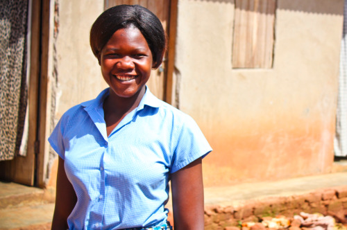 Irene, a seamstress at Mend, welcomes us into her new home. (x)