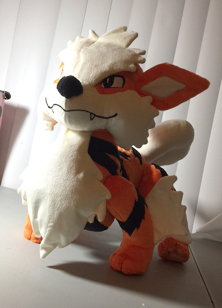 life size arcanine plush