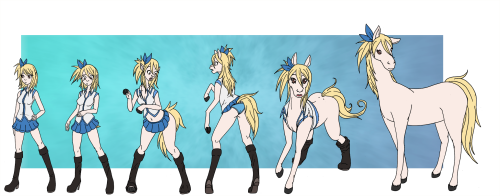 &ldquo;Lucy&rsquo;s Mare Magic&rdquo; (horse TF) by Wrenzephyr2 on Deviantart