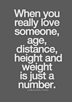 Those are all just numbers regardless&hellip;&hellip; It only takes love of oneself to take away the meaning of them.