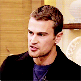 oceansviews-blog:  Theo James + Laugh 