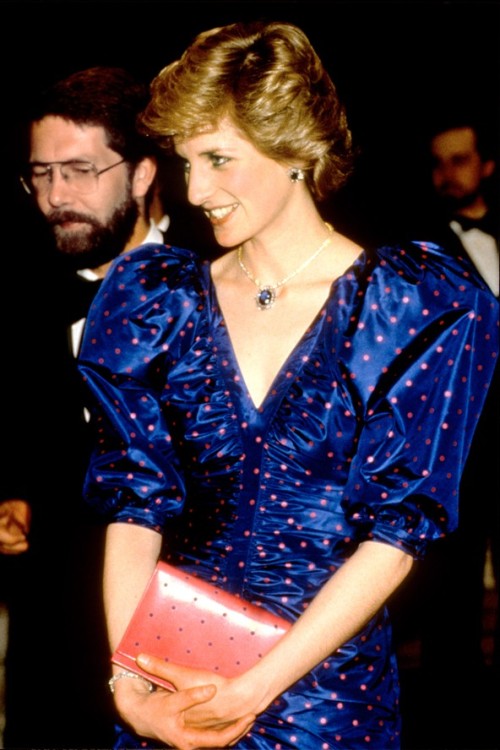 Princess Diana + Polka Dots