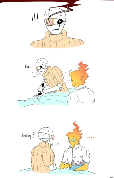 Sex mooncatyao:  [Right eye-4] Grillby & pictures