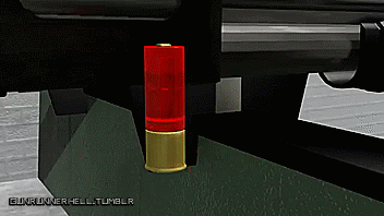 gunrunnerhell:  MIB (Multiple Impact Bullet) You can also check out the previous post about this ammo. (GRH)