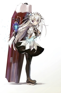 chaika trabant gothic lolita heels hitsugi no chaika lolita fashion namaniku atk thighhighs | #303616 | yande.re