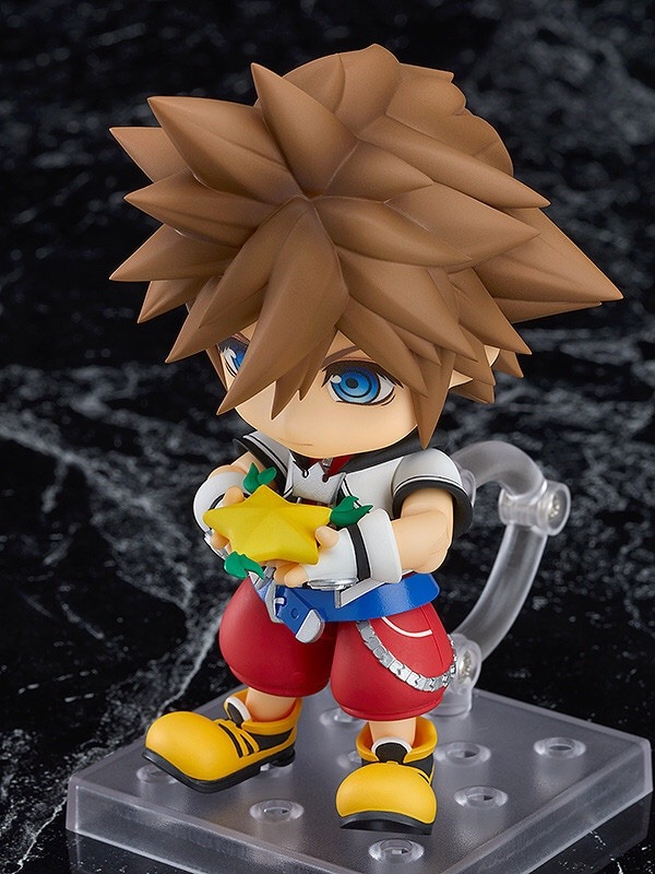 cinnamonchurro:  Kingdom Hearts Nendoroid Sora has officially been revealed! He goes