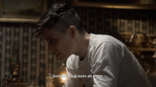 Anne (re)watches Peaky Blinders: 1x03They gave us the worst job, Tommy. Yeah. And we fucking volunte