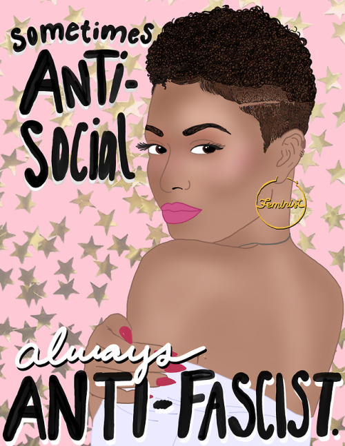 a new motto for my activist babes Art by Liberal Jane