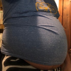 curvyandilikeit:  Another shirt has reached the end. 😜🐷