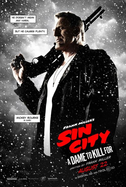 SIN CITY 2 - A dame to kill for / Movie poster. (via SIN CITY 2 : les posters “Personnages”)