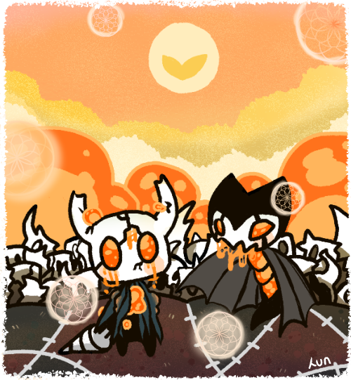 remember that time when there was nothing but the infected end in the hollow knight tag? good times