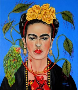 alfredo-alonso-lopez:  Frida Kahlo, el pulso