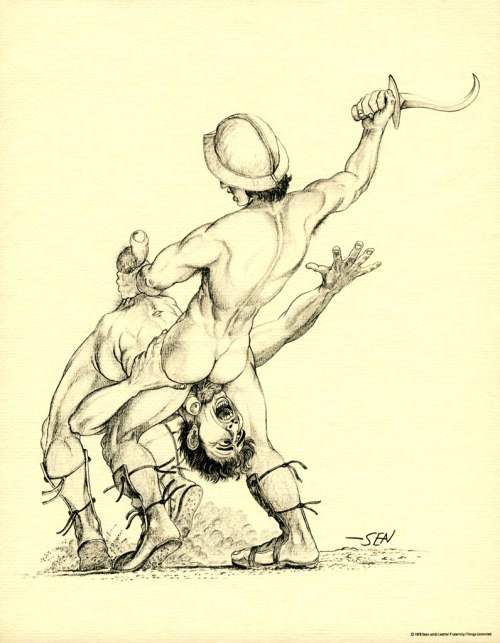 Lithograph Gladiators Series 4 - by Sean (John Klamik).