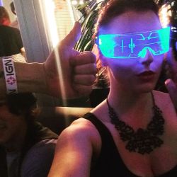 abbydarkstar:  Trying to be @danqu15h …not sure if it’s working….#cosplay #paxprime #tron