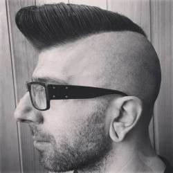 imonkeyaround:  Crazy Psycho Quiff Pomp on