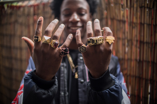 urbanflavours:  proera:  7 RINGZ of DEATH  @joeyBADASS_   Rich 