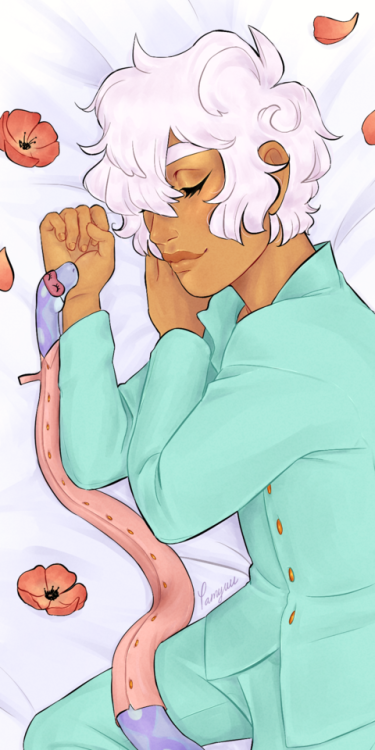 pamyuu:Asra&amp;Faust nappign,,This is originally made as a silly little drawing but if you actually