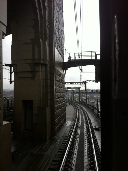Average train ride over the Sydney Harbour Bridge with Ivashkoff and Sam Liddy