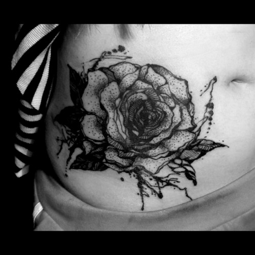 leavebonesexposed:  Some creativity from Carpet Bombing Ink.