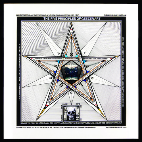 The Five Principles of Geezer Art, 2003Paul Laffoley