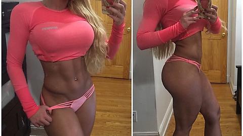 powermad5000:  Perfect legs, ass, and abs