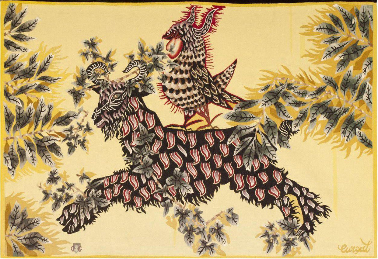 The 50 Watts tumblr — Jean Lurcat, French tapestry, mid 20th century