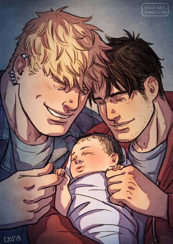 cris-art:  “The Family”: this fanart is a gift to a very dear friend of mine