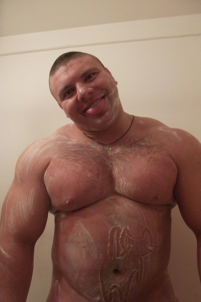 Porn photo bodybuildermilk:  Thick gyno Bull 