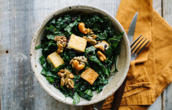 foodopia:  Coconut Rice, Tofu, and Kale Salad