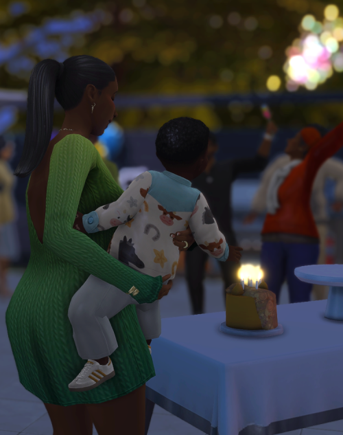 Angelo & Patricia Gathered Family And Friends To Celebrate Their Son's Birthday.