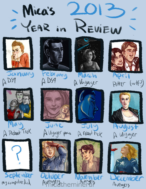 My art, 2006 to present, including five years of those old dA summary-of-the-year’s art thingi