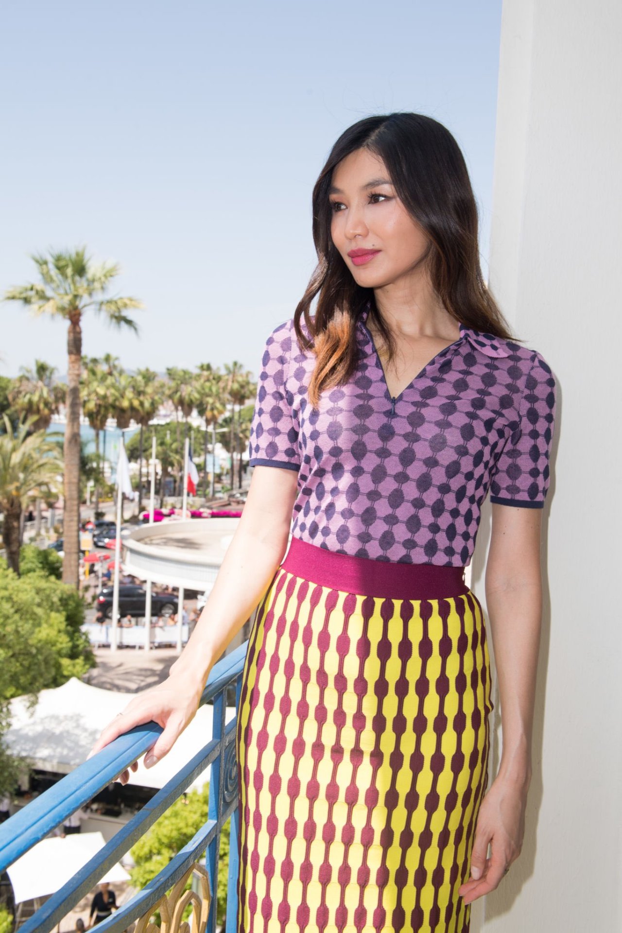 Gemma Chan at the 2022 Cannes Film Festival #gemma chan #shes so pretty but i hate this outfit #cannes#cannes 2022