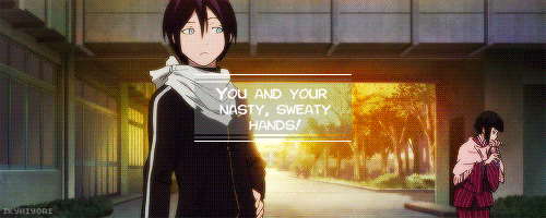 ikyhiyori:Noragami Alphabet:↳  R for Rejection