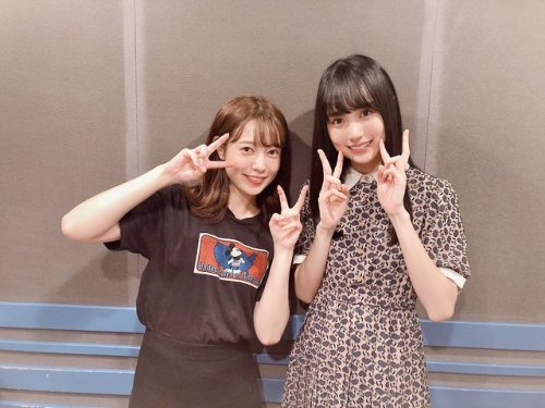 sakamichi-steps: 斉藤優里 + 賀喜遥香 × Nutty Radio Show THE魂 2019.08.12