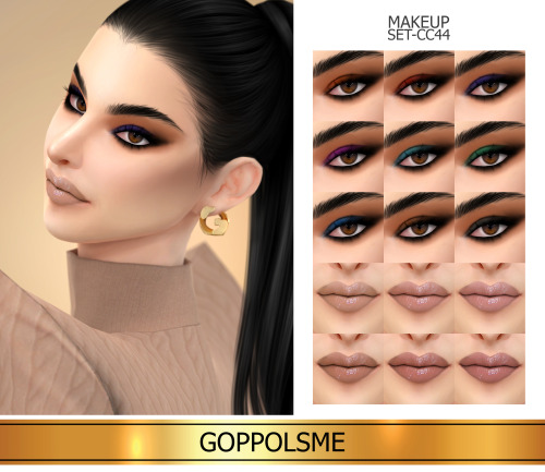 GPME-GOLD MAKEUP SET CC44Download at GOPPOLSME patreon ( No ad )Access to Exclusive GOPPOLSME Patreo