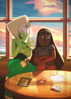 mspzallthingssexy:  peridot is such a show off ~ Torch