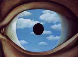 magictransistor:  René Magritte. The False Mirror. 1928.