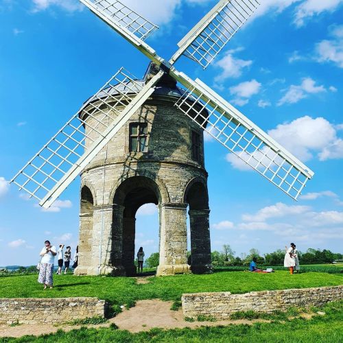 Cycled up a big hill to get the the windmill. Gorgeous views over Warwickshire. Definitely proud of 