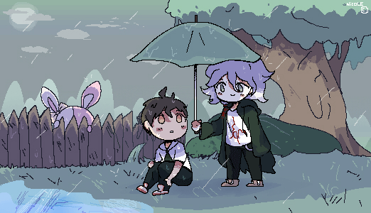 nicmangle: rainy day~