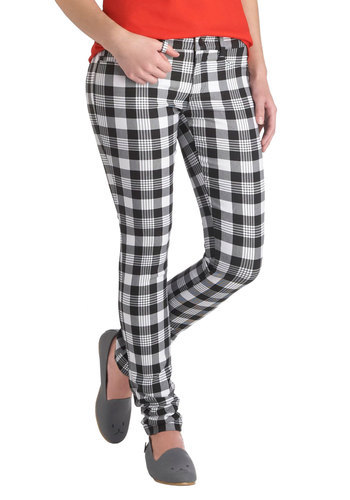 Plaid pants can be as precious on a picnic as they are in the library. Shop the Cut to the Chess Pants.