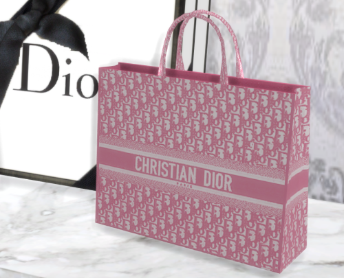 platinumluxesims:CHRISTIAN DIOR BOOK TOTE - PINK EDITIONSo here’s the pink edition of my