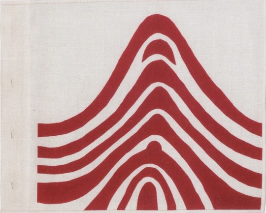 Louise Bourgeois Ink on fabric